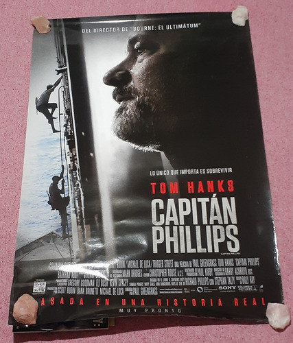 Captain Phillips ( Capitán Phillips ) - Poster Afiche Cine 0