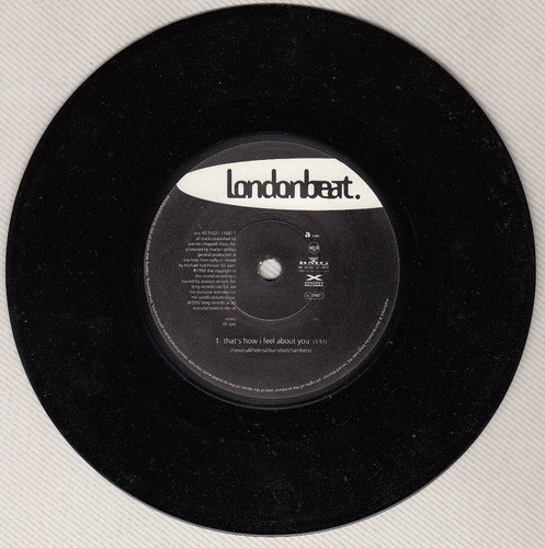 Londonbeat Simple Vinilo Uk Con Tapa That S How I Feel 1992 1