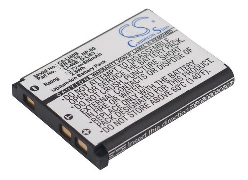 Bat Para Casio Np-80 Exilim Ex-z2 Ex-z27 Ex-z270 Ex-z28 0