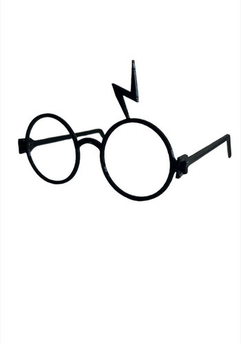 Lentes Anteojos Harry Potter Rayo Disfraz Fiesta Cotillon 1