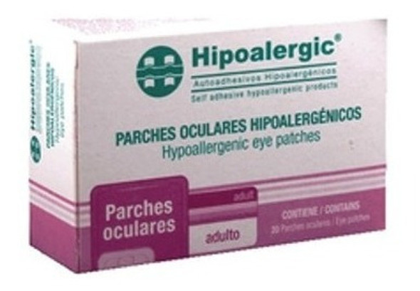 Hipoalergic Parche Ocular Hipoalergénicos Adulto X 20u 0 Hipoalergic Parche Ocular Hipoalergénicos Adulto X 20u 0