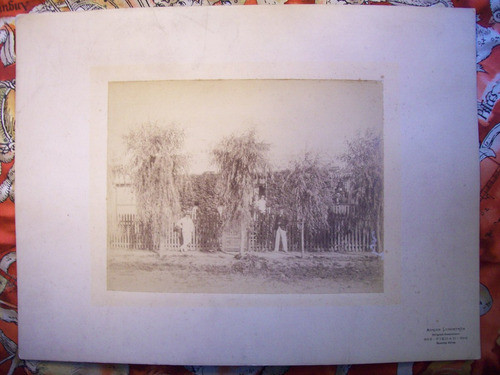 Foto Antigua Original Albumina Buenos Aires  Siglo Xix (28) 1