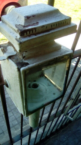 Antiguo Farol De Carruaje O Cachilo Antiguo De Colección 1
