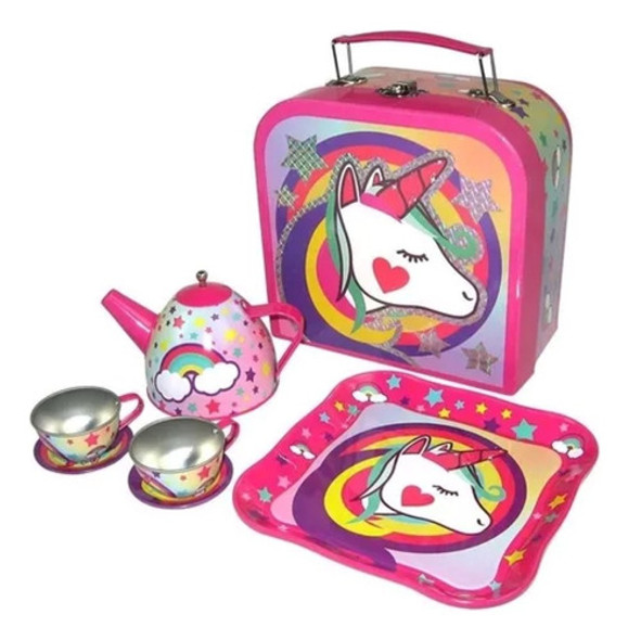Valija De Unicornio Con Set De Té Funny Lond 1