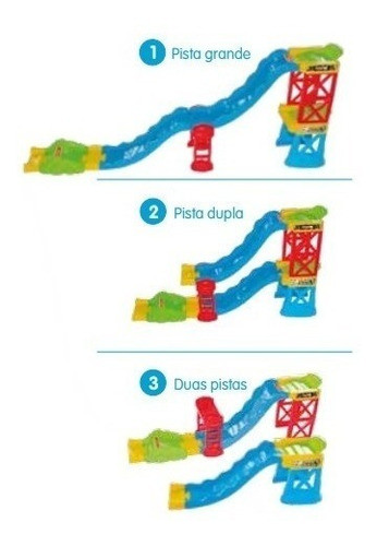 Pista Com 2 Carrinhos Ramp Racer - Maral 1