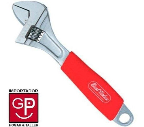 Llave Ajustable Profecional 10'' Ergonomico Best Value G P 1