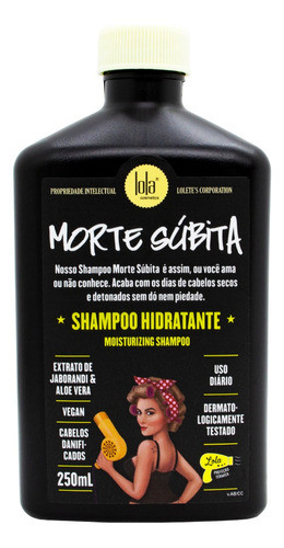 Lola Morte Subita Shampoo Hidratante Pelo Dañado 250ml 3c 0