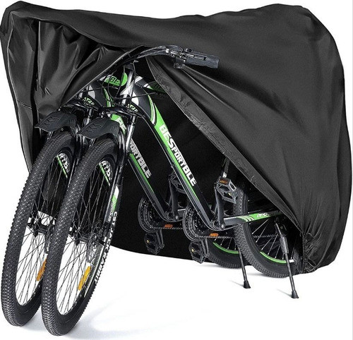Funda Cubre Bicicleta Para Dos R29 Doble Lona Liso Imp ! 0