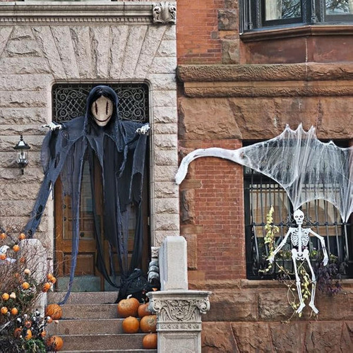 Homgaty Máscara Espeluznante De Halloween Con 1