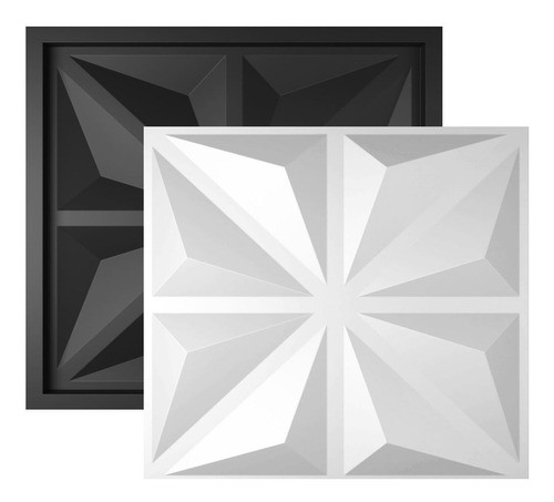 Forma 3d - Molde Para Gesso - Faz Placas De 50x50cm 1