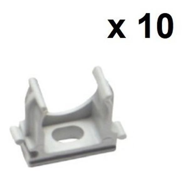 Grampa 1puLG. 25mm Para Caño Rígido X10u Tecnocom 0