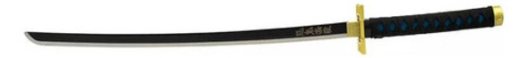 Espada Decorativa Japonesa Katana Preta Samurai Model C 75cm 0