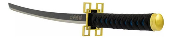 Espada Decorativa Japonesa Katana Preta Samurai Model C 75cm 1