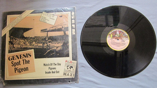 Disco De Vinilo Genesis Spot The Pigeon 0