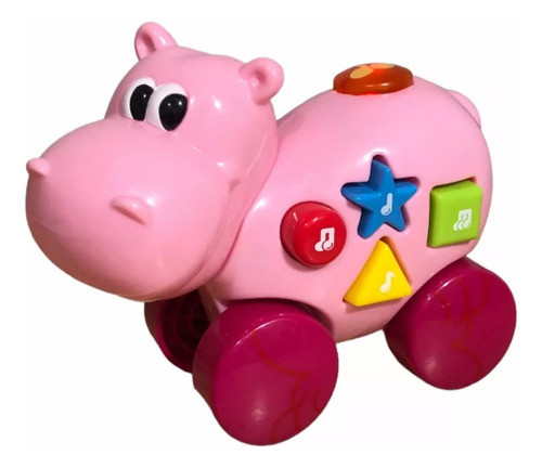 Hipopótamo De Arrastre Con Luz Y Sonido Navystar 0