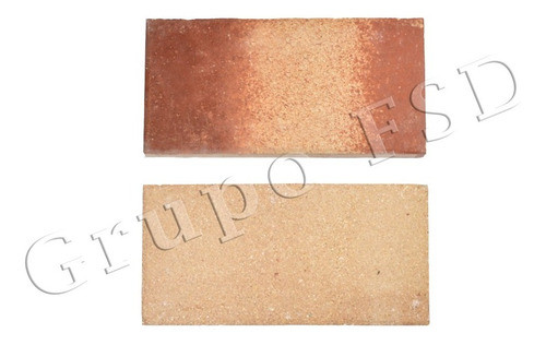 Tejuela Refractaria Esmaltada Para Parrilla X M2 + Arcilla 0