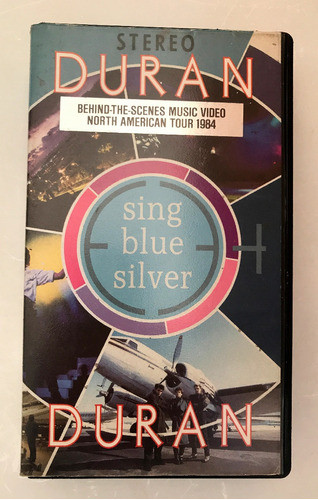 Duran Duran - Sing Blue Silver Vhs Made In Usa Impecable!!! 0