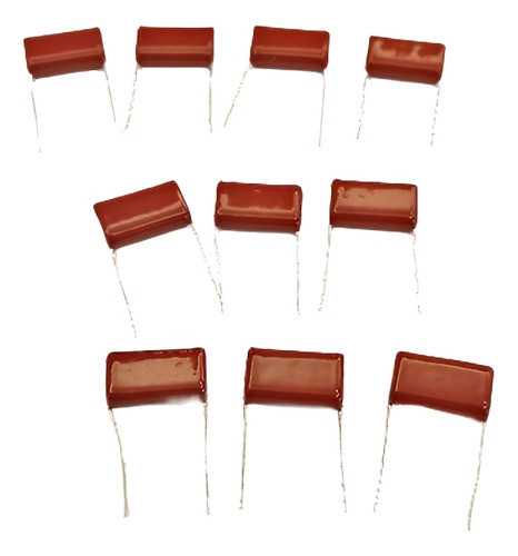 U.s. Stock 10pcs Cbb Película Metalizada Condensador 0.0018u 0