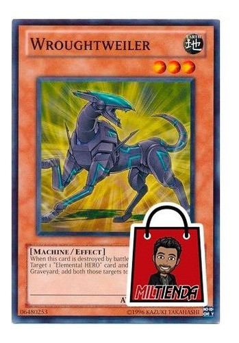 Wroughtweiler - Miltienda - Yugioh - Héroe Elemental Hero 0