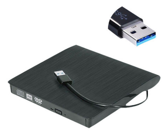 Slim Externo Usb 3.0 Dvd Rw Cd Writer Unidad Burner Reader P 1