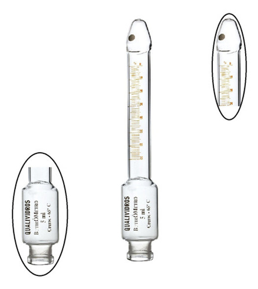 Butirômetros De Vidro Para Creme 0