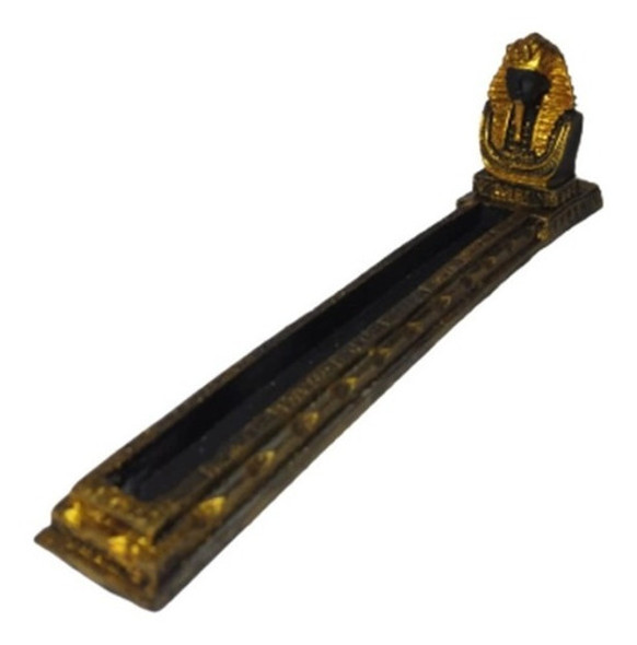 Incensário Egípcio Esfinge Resina Com 25 Cm + 7 Incensos 0 Incensário Egípcio Esfinge Resina Com 25 Cm + 7 Incensos 0