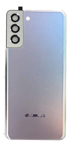 Tapa Trasera De Repuesto Para Samsung S21 Plus Plateado 1