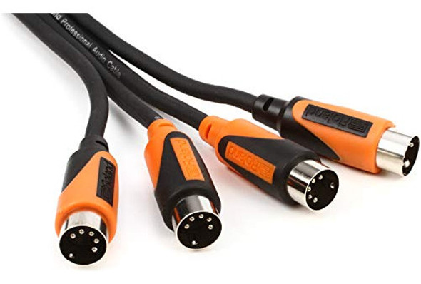 Cable Midi Dual Serie Roland Black, 10 Pies 1