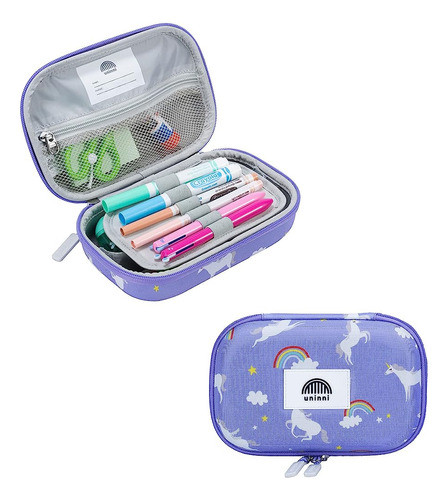 Uninni Unicorn Pencil Case For Girls - Estuche De Lápices Pa 0