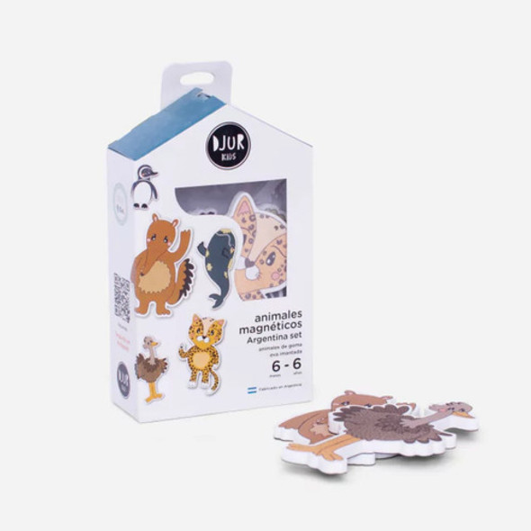 Set X 5 Animales Imantados De Argentina Goma Eva Djur 0 Set X 5 Animales Imantados De Argentina Goma Eva Djur 0