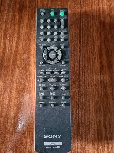 Controle Sony Rmt-d185a Dvd Dvp-ns700h Dvp-ns708h Dvp-ns57p 1