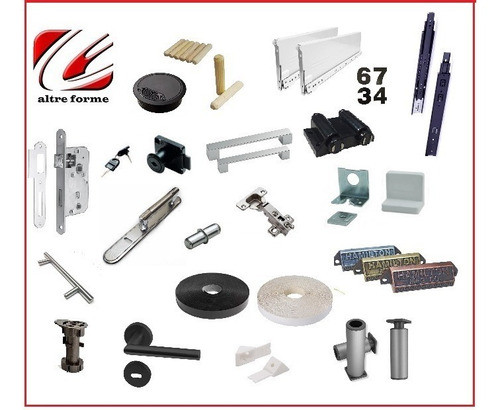 Iman Doble Blanco  X25 Para Puerta De Muebles 1