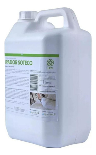 Limpador Soteco Para Extratoras Ipc - 5l 1