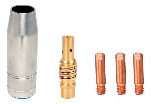 Kit De Puntas Consumibles Soldadora Mig Torcha Mb15 0,9mm 0