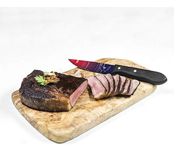 ~? The Sports Vault Nhl Washington Capitals Steak Knives 1