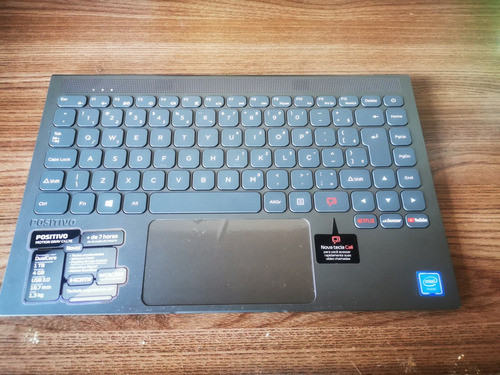 Teclado Nootebok Positivo Motion Gray C41te Com O Mause Pad 1