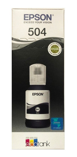 Tinta Epson 504 Original Negro - Sistema Continuo Ecotank 0
