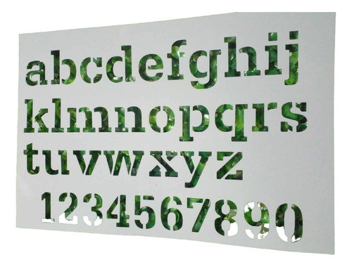 Stencil  Abecedarios Elegibles  Set 76 Leer Descripcion 0