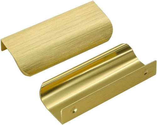 10 Tiradores P/muebles Con Lengueta Goldenwarm- Dorado 0