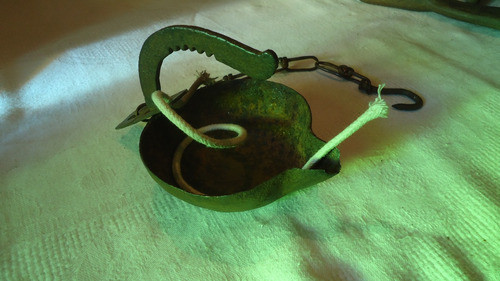Antiga Lamparina De Azeite 0