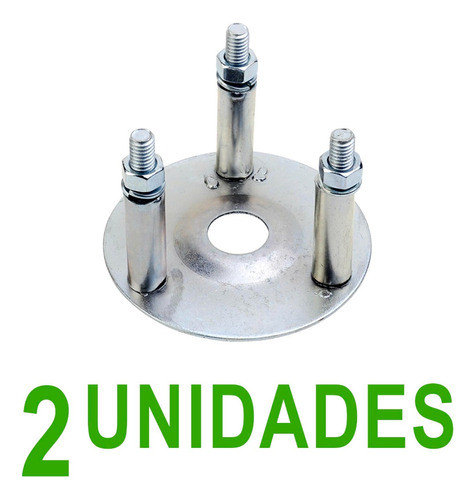 Par Suporte Calota Universal Caminhão Com Rodoar Calibrador 1