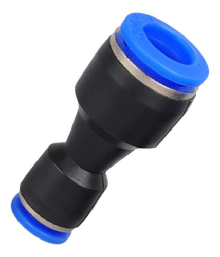 10 Conexões Pneumáticas União Emenda Com Redução 8mm X 6mm 0
