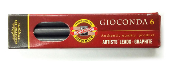 Minas 5 Mm 4b Grafito Koh I Noor X6 Unidades 1