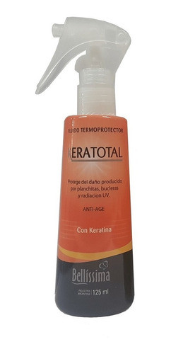 Protector Termico Bellisima Keratotal Keratina X 125ml 0