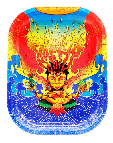 Bandeja De Metal Papelito Elementos Pequeno 0