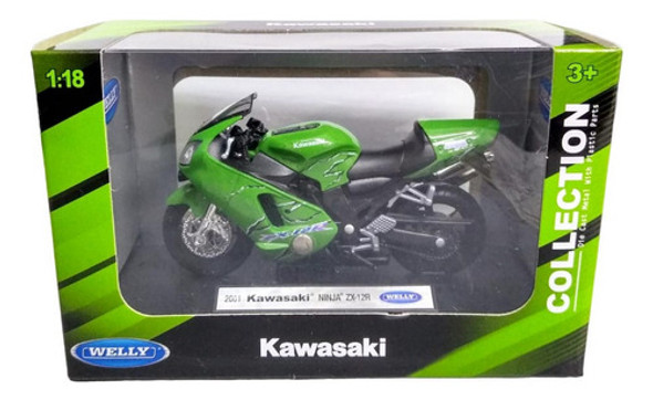 Moto Colección Welly Kawazaki Ploppy.6 373563 1