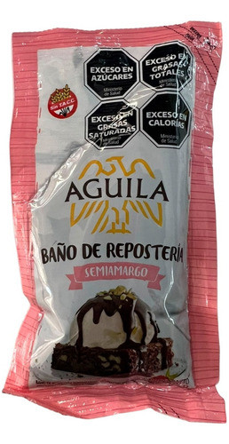 Aguila Baño De Chocolate Semi Amargo 150 Grs 0