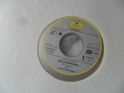 Hayden Leonard Bernstein Cdv Cd Video No Laser Disc 1