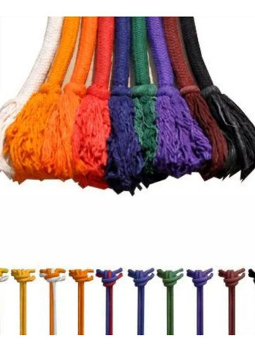 Graduação De Capoeira 8mm 2,40mt 0