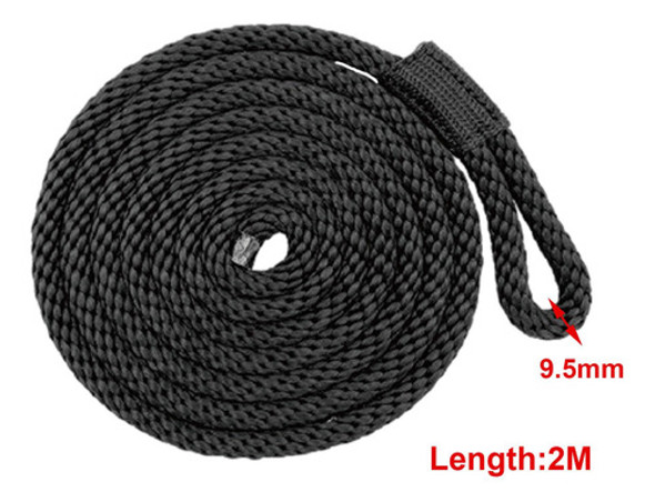 Linha De Para-choque De Barco, Corda De Barco Com Preto 1
